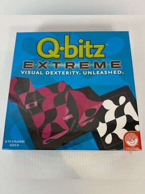 Q-Bitz Extreme Visual Dexterity Unleashed Brain Teaser Game MindWare Complete